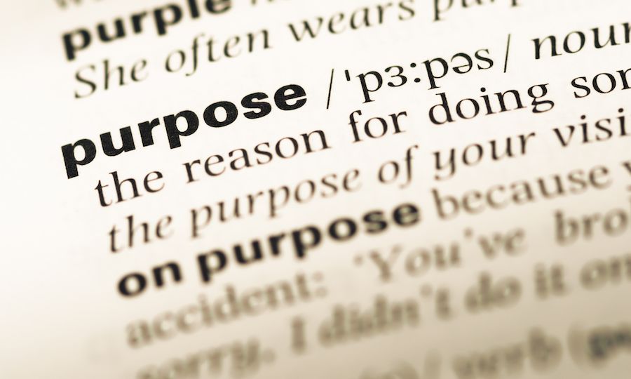 Close,Up,Of,Old,English,Dictionary,Page,With,Word,Purpose